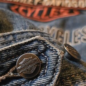 Harley-Davidson Classic Blue Denim Vest
